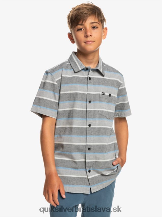 8-16 cali sunrise tričko Quiksilver chlapci B80HXR2157 black cali východ slnka 231