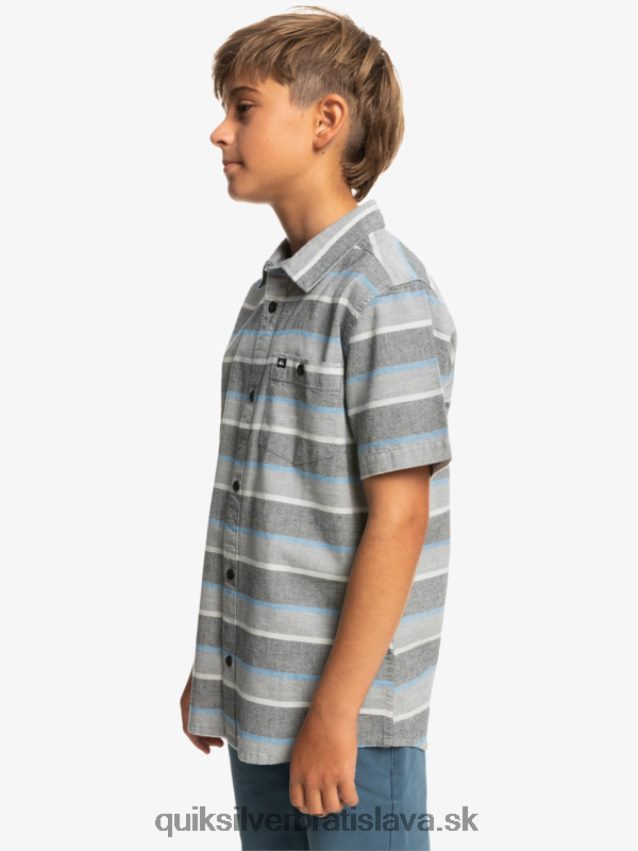 8-16 cali sunrise tričko Quiksilver chlapci B80HXR2157 black cali východ slnka 231