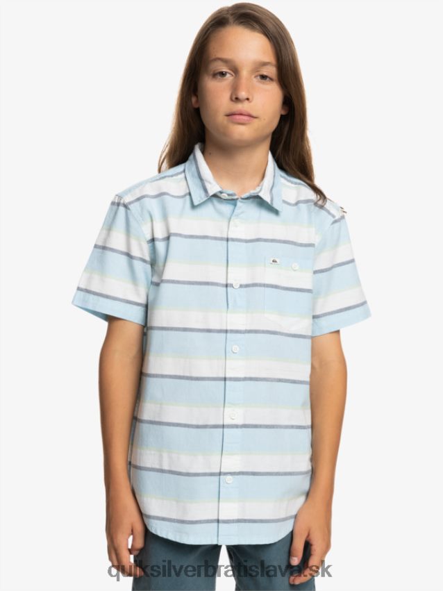 8-16 cali sunrise tričko Quiksilver chlapci B80HXR2158 biele kali východ slnka 231