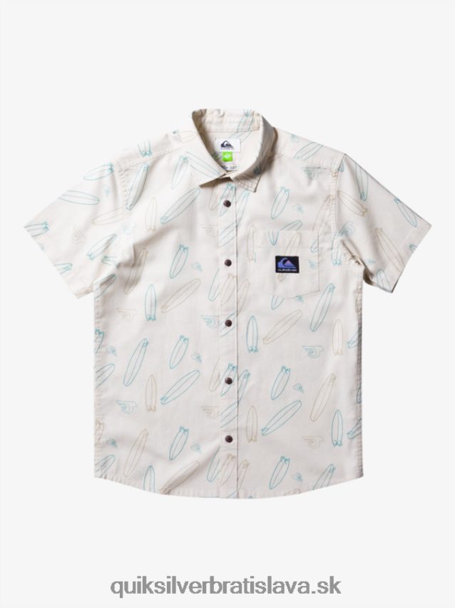 kde je moje tričko s krátkym rukávom Quiksilver chlapci B80HXR2008 breza kde je moja doska