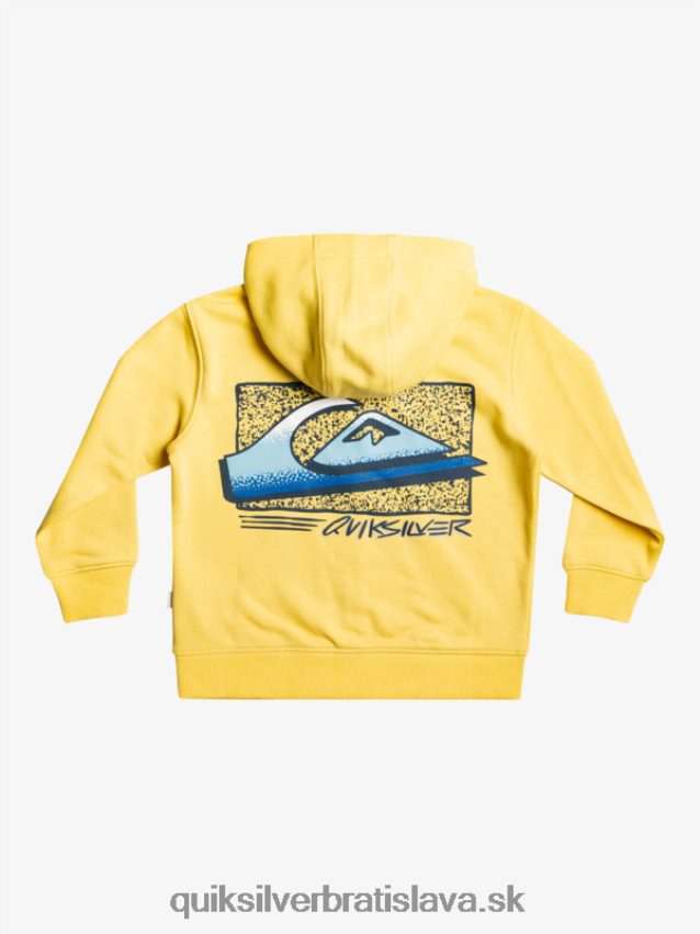 2-7 retro risk mikina na zips Quiksilver chlapci B80HXR2235 snapdragon
