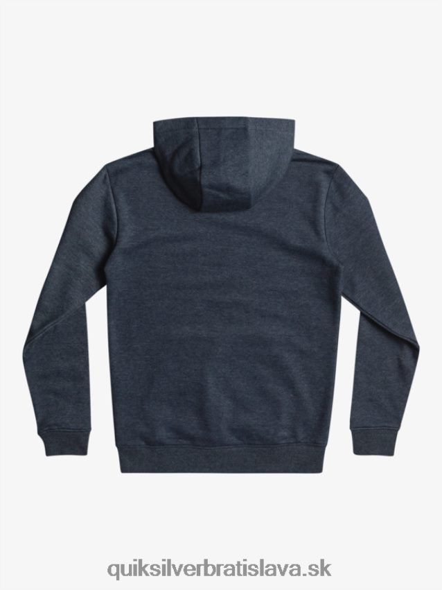 8-16 veľký fleecový top s logom Quiksilver chlapci B80HXR2247 námornícke sako vres
