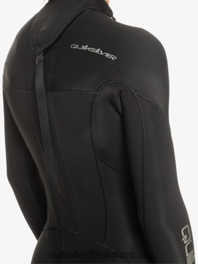8-16 3/2 mm neoprénový oblek na každodenné sedenia so zipsom na chrbte Quiksilver chlapci B80HXR2224 čierna