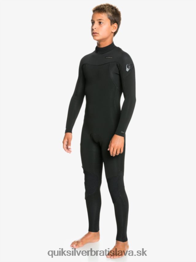 8-16 3/2mm sessions l/sl fullsuit Quiksilver chlapci B80HXR2194 čierna