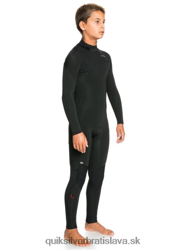 8-16 3/2mm sessions l/sl fullsuit Quiksilver chlapci B80HXR2194 čierna