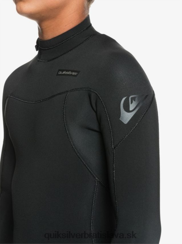 8-16 3/2mm sessions l/sl fullsuit Quiksilver chlapci B80HXR2194 čierna