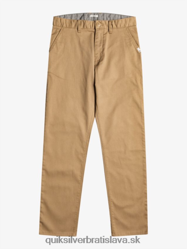 8-16 hore každodenné nohavice Quiksilver chlapci B80HXR2239 brestový