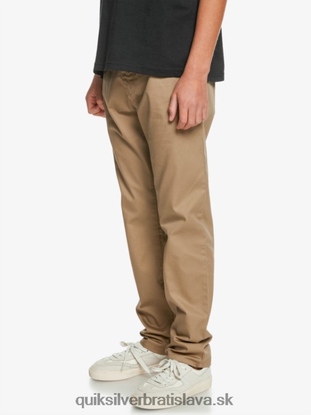 8-16 hore každodenné nohavice Quiksilver chlapci B80HXR2239 brestový