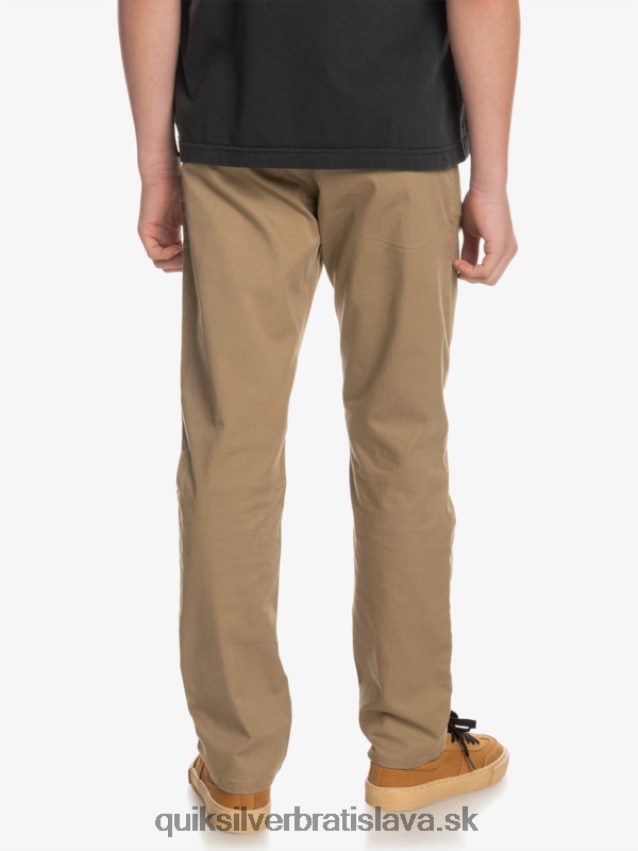 8-16 hore každodenné nohavice Quiksilver chlapci B80HXR2239 brestový
