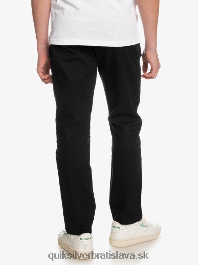 8-16 hore každodenné nohavice Quiksilver chlapci B80HXR2240 čierna