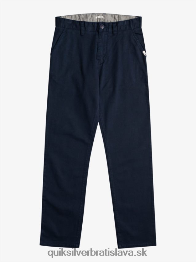 8-16 hore každodenné nohavice Quiksilver chlapci B80HXR2241 námornícke sako