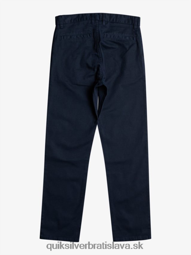 8-16 hore každodenné nohavice Quiksilver chlapci B80HXR2241 námornícke sako