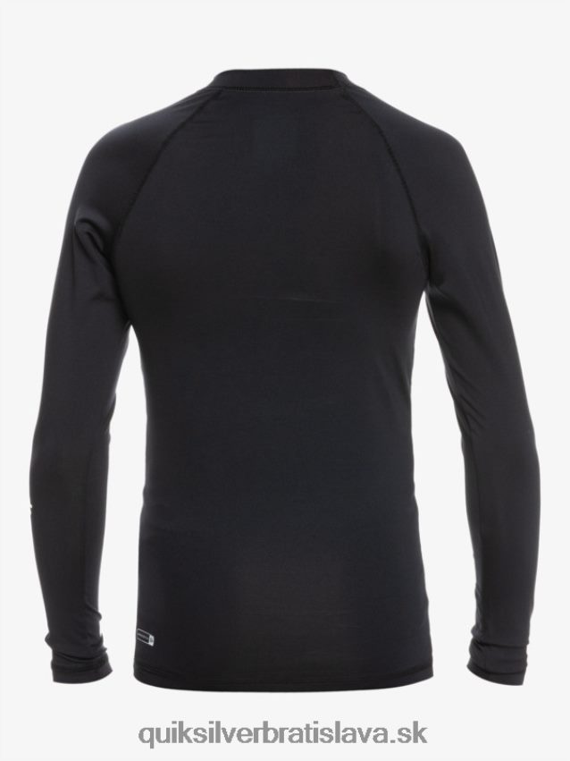 2-7 all time ls l/sl surfové tričko Quiksilver chlapci B80HXR2074 čierna
