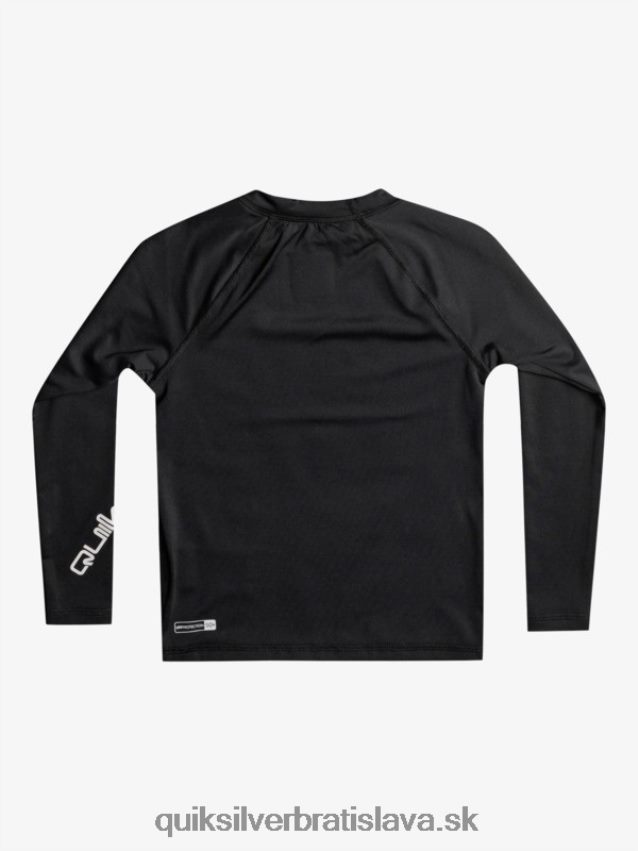 2-7 all time ls l/sl surfové tričko Quiksilver chlapci B80HXR2074 čierna