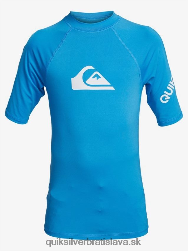 8-16 all time krátky rukáv upf 50 rashguard Quiksilver chlapci B80HXR2244 veselý