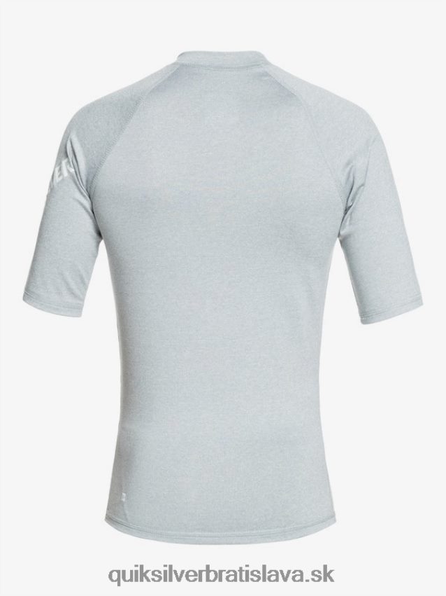 8-16 all time krátky rukáv upf 50 rashguard Quiksilver chlapci B80HXR2246 vres so snehom