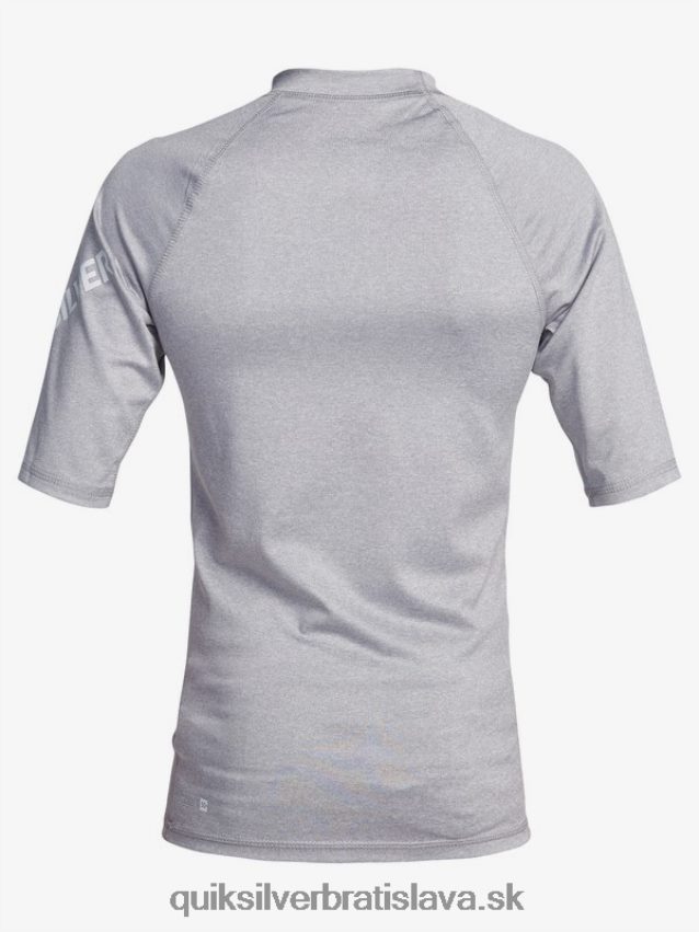 8-16 all time krátky rukáv upf 50 rashguard Quiksilver chlapci B80HXR2246 vres so snehom