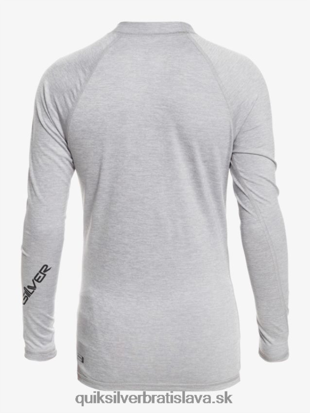 8-16 all time ls mládežnícke l/sl surfové tričko Quiksilver chlapci B80HXR2096 vres so snehom