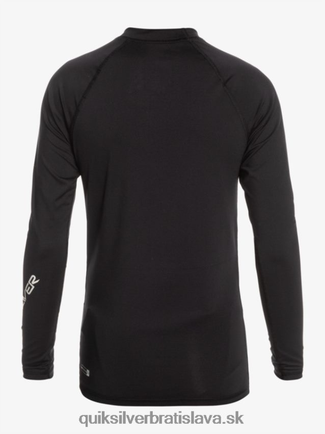 8-16 all time ls mládežnícke l/sl surfové tričko Quiksilver chlapci B80HXR2097 čierna