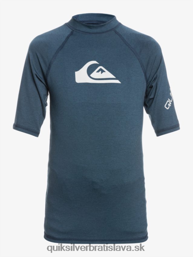 8-16 all time ss young s/sl surfové tričko Quiksilver chlapci B80HXR2061 námornícke sako vres