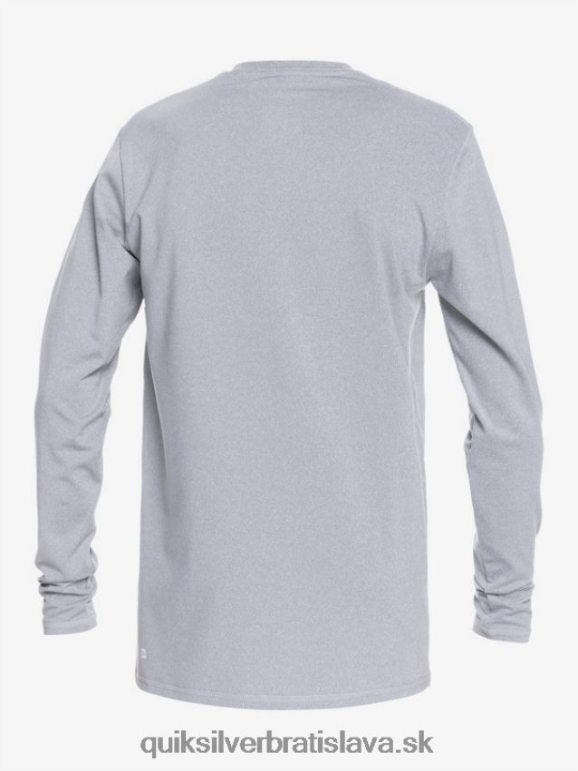 8-16 dedičné tričko na surf s dlhým rukávom upf 50 Quiksilver chlapci B80HXR2261 vres so snehom