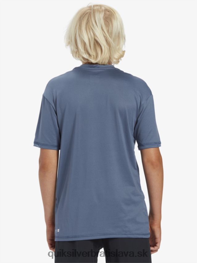 Surfové tričko s krátkym rukávom, upf 50, 8-16 Quiksilver chlapci B80HXR2136 Beringovo more
