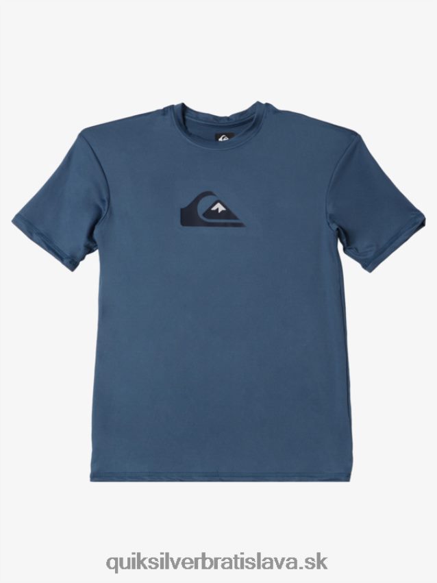 Surfové tričko s krátkym rukávom, upf 50, 8-16 Quiksilver chlapci B80HXR2136 Beringovo more