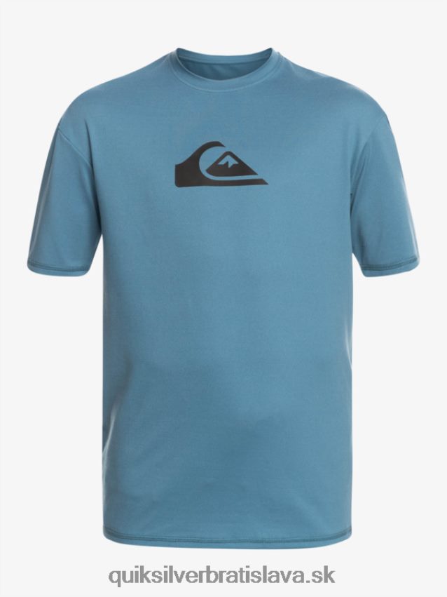 Surfové tričko s krátkym rukávom, upf 50, 8-16 Quiksilver chlapci B80HXR2138 provensálsky