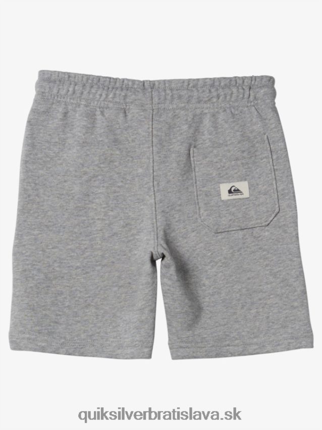2-7 ľahkých denných joggerov Quiksilver chlapci B80HXR2076 svetlosivý vres
