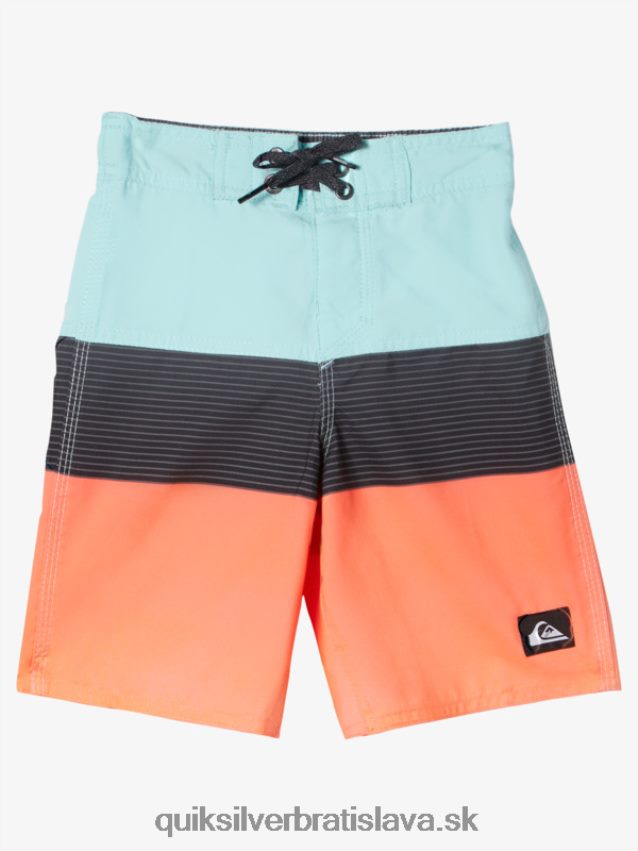 2-7 kraťasy na každodenné použitie z panelu 14 Quiksilver chlapci B80HXR1895 anjelská modrá