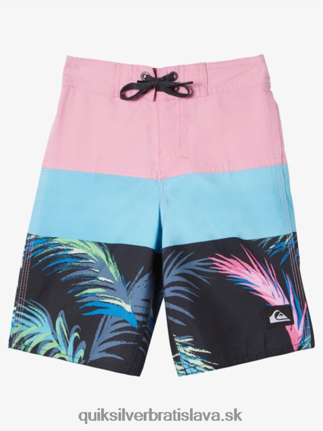 2-7 kraťasy na každodenné použitie z panelu 14 Quiksilver chlapci B80HXR1897 mesačná svetlofialová