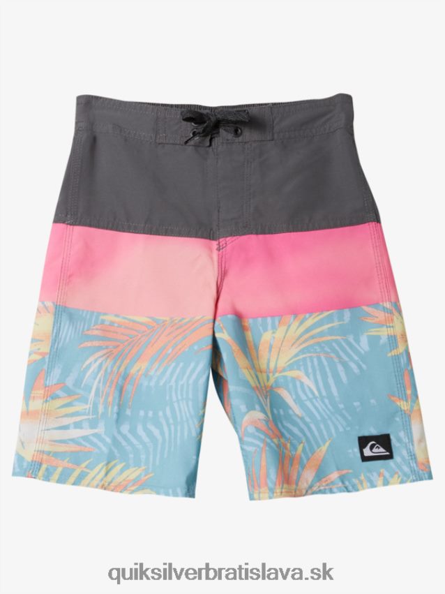 2-7 kraťasy na každodenné použitie z panelu 14 Quiksilver chlapci B80HXR1900 železná brána