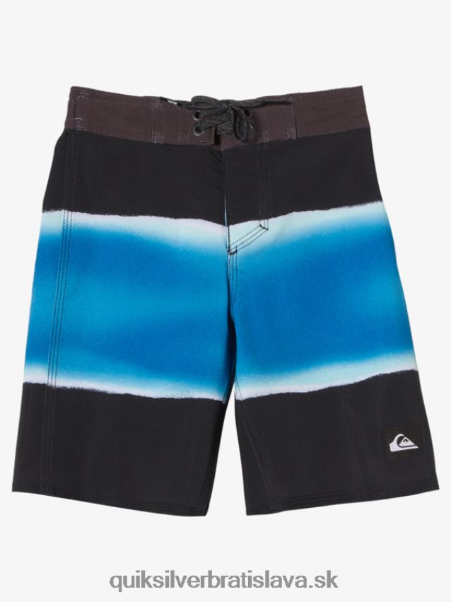 2-7 surfsilk air brush 14 boardshorts Quiksilver chlapci B80HXR2179 čierna