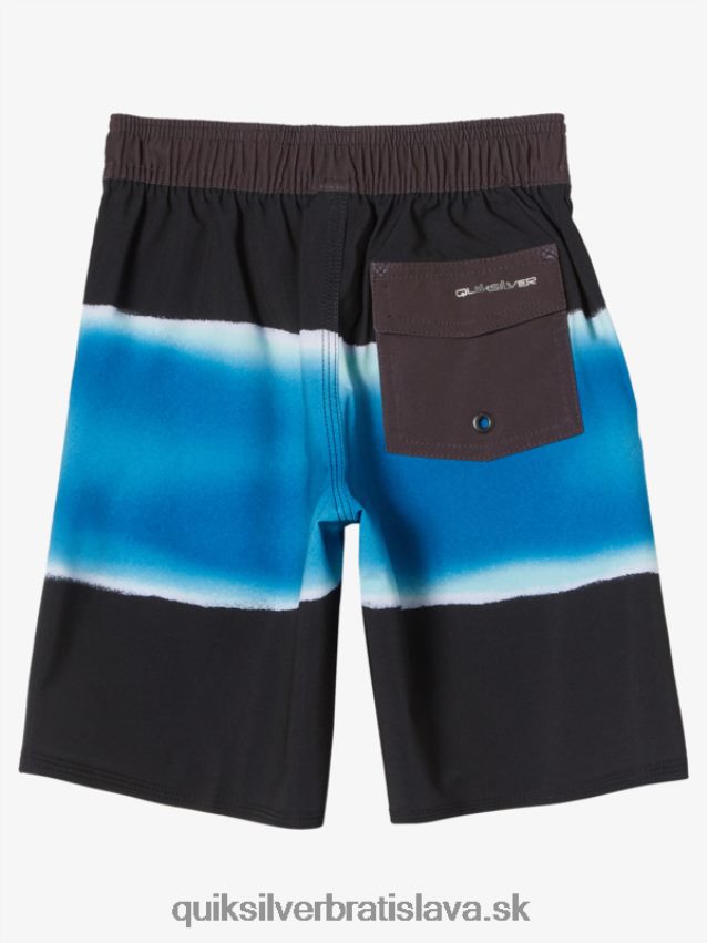 2-7 surfsilk air brush 14 boardshorts Quiksilver chlapci B80HXR2179 čierna