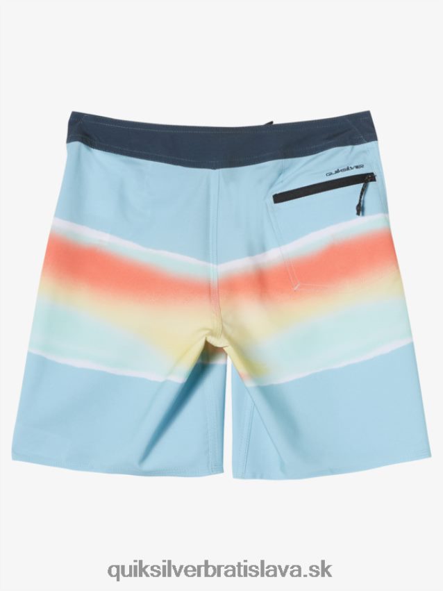 2-7 surfsilk air brush 14 boardshorts Quiksilver chlapci B80HXR2180 modrá obloha