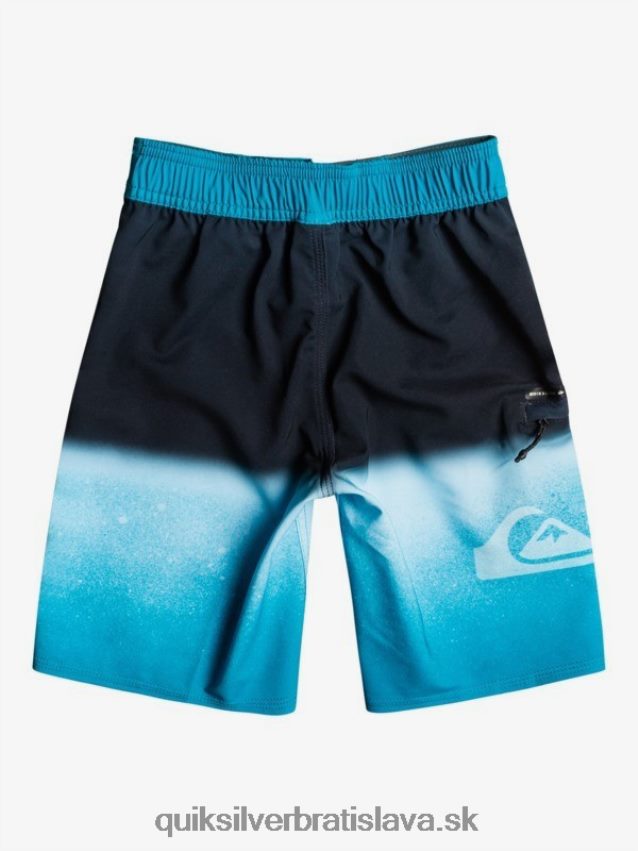 2-7 surfsilk doska 14 recyklovaných šortiek Quiksilver chlapci B80HXR2335 modrý fjord