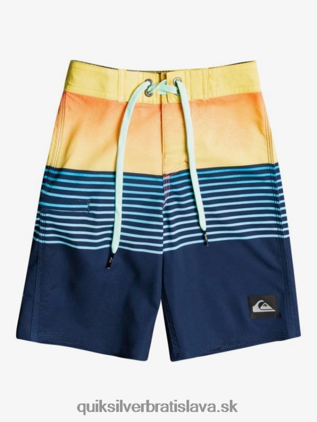 2-7 surfsilk doska 14 recyklovaných šortiek Quiksilver chlapci B80HXR2336 námornícke sako
