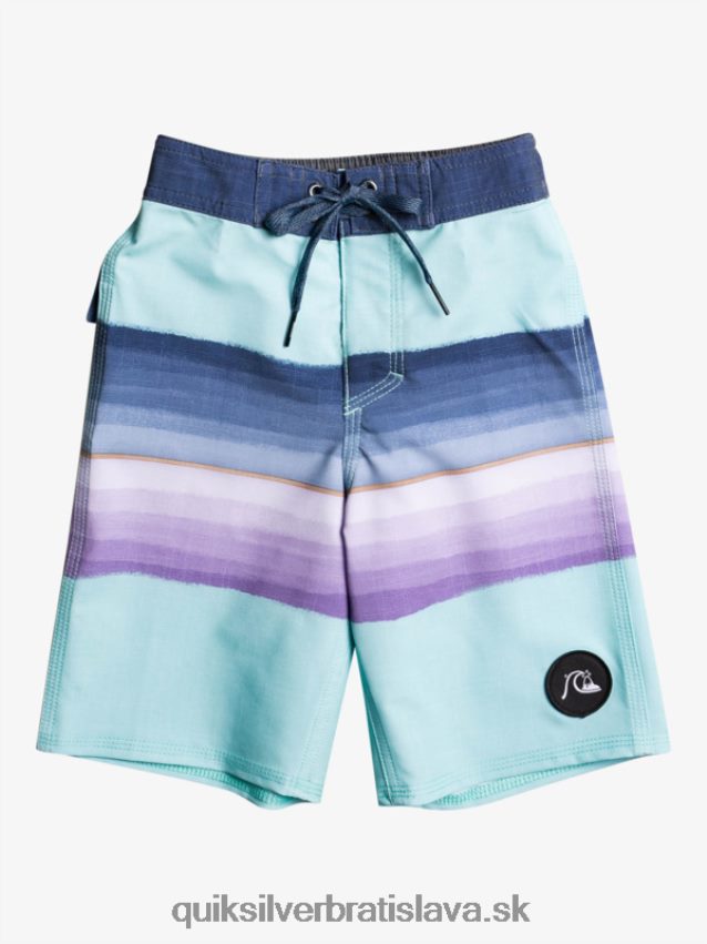 2-7 surfsilk živicový odtieň 14 boardshort Quiksilver chlapci B80HXR2242 anjelská modrá