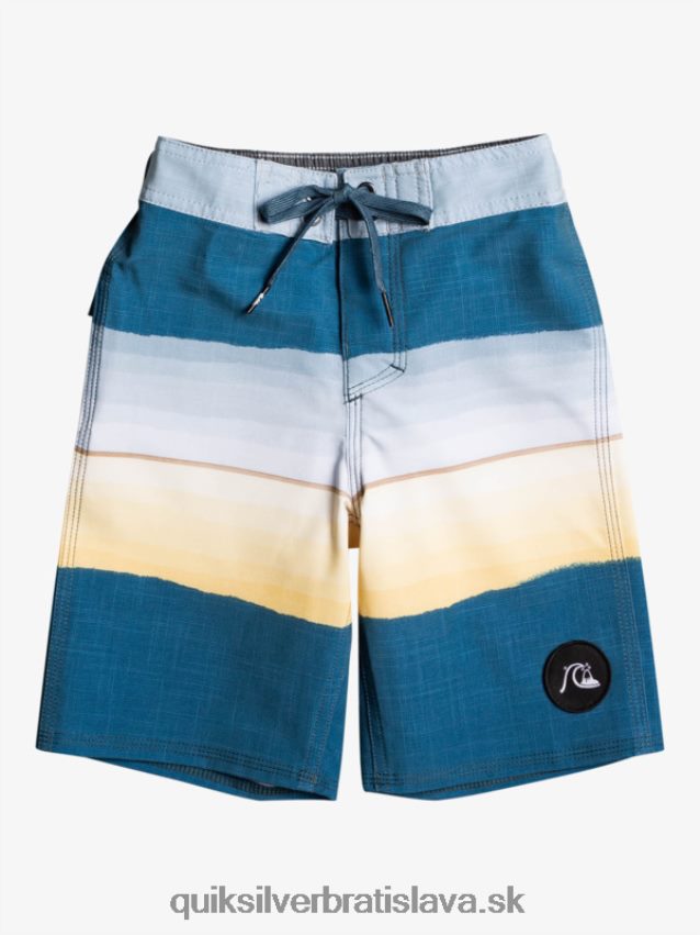 2-7 surfsilk živicový odtieň 14 boardshort Quiksilver chlapci B80HXR2243 majolika modrá