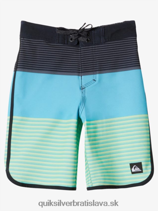 2-7 surfsilk tijuana 14 šortky Quiksilver chlapci B80HXR1923 čierna