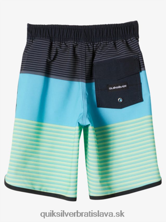2-7 surfsilk tijuana 14 šortky Quiksilver chlapci B80HXR1923 čierna