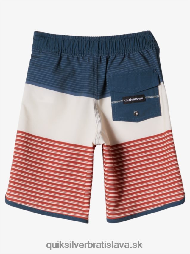 2-7 surfsilk tijuana 14 šortky Quiksilver chlapci B80HXR1925 polnočné námorníctvo