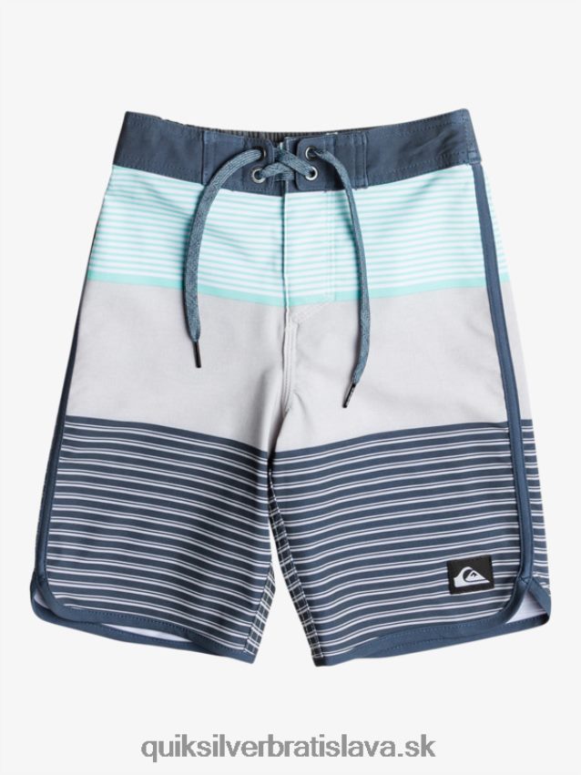 2-7 surfsilk tijuana 14 šortky Quiksilver chlapci B80HXR1926 plážové sklo