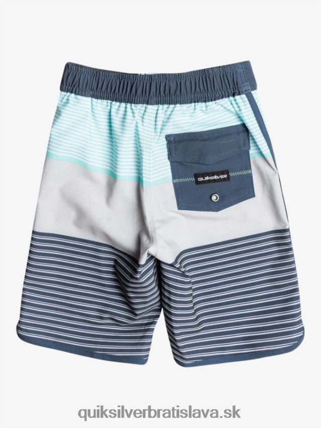 2-7 surfsilk tijuana 14 šortky Quiksilver chlapci B80HXR1926 plážové sklo