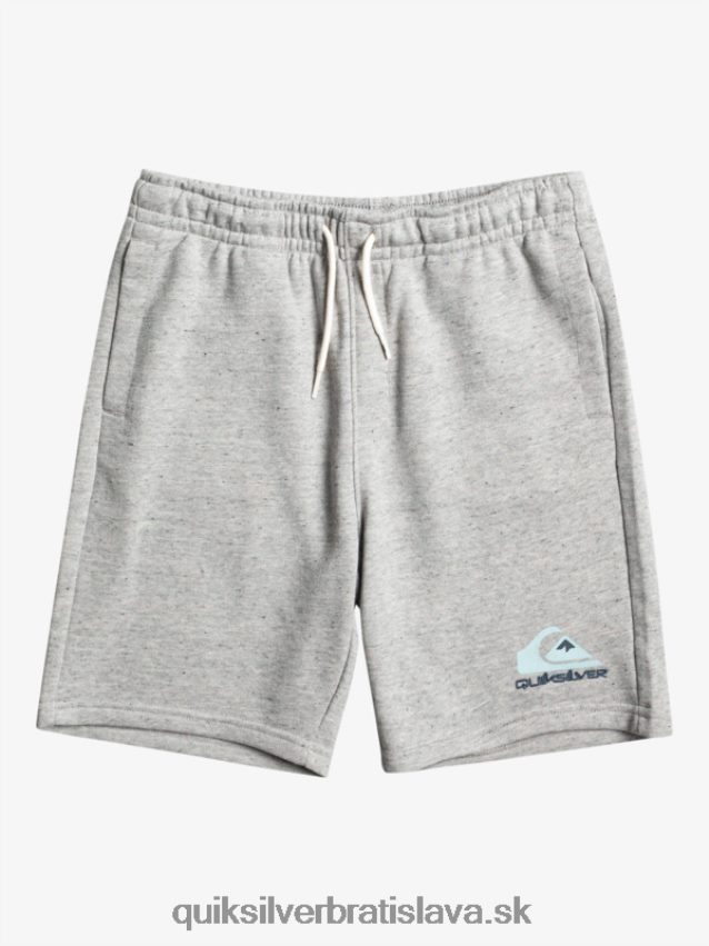 8-16 ľahkých denných joggerov Quiksilver chlapci B80HXR2070 svetlosivý vres
