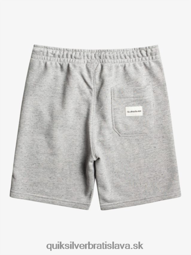 8-16 ľahkých denných joggerov Quiksilver chlapci B80HXR2070 svetlosivý vres