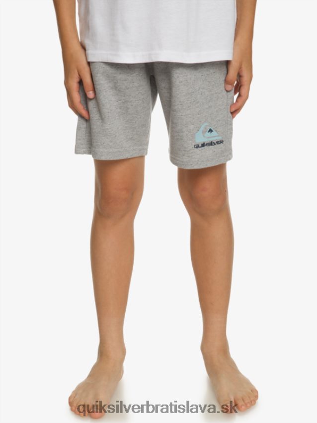 8-16 ľahkých denných joggerov Quiksilver chlapci B80HXR2070 svetlosivý vres