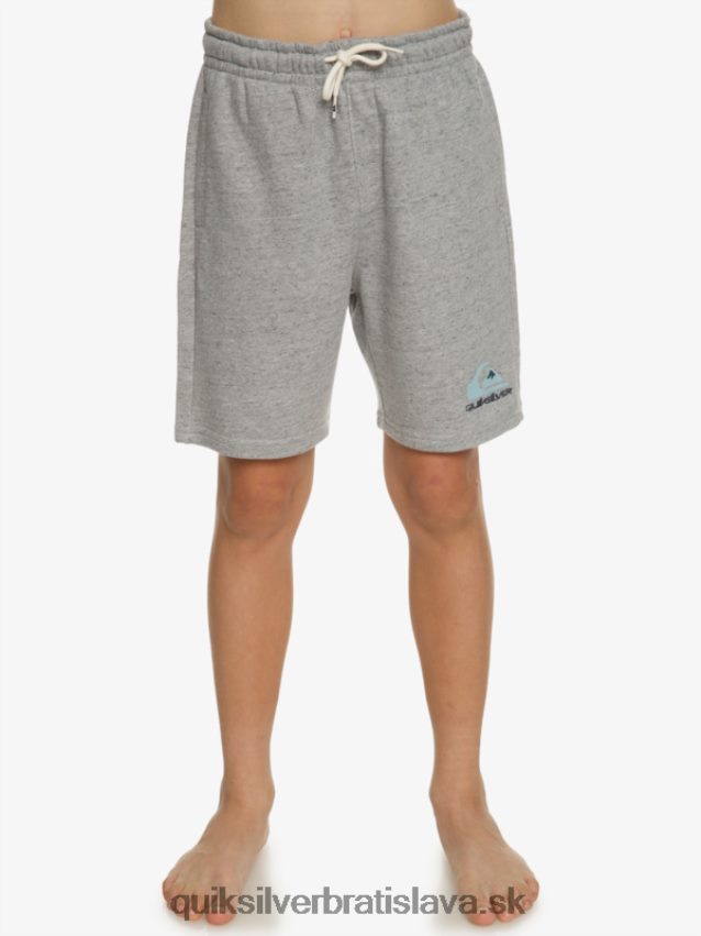 8-16 ľahkých denných joggerov Quiksilver chlapci B80HXR2070 svetlosivý vres