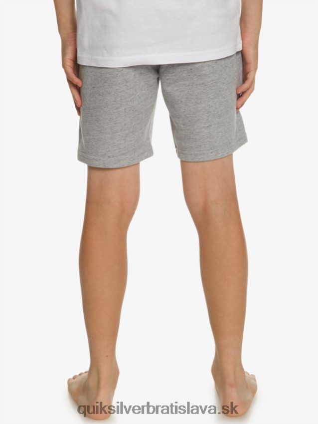 8-16 ľahkých denných joggerov Quiksilver chlapci B80HXR2070 svetlosivý vres