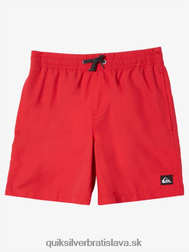 8-16 denne 15volejov Quiksilver chlapci B80HXR1914 vysoko riziková červená
